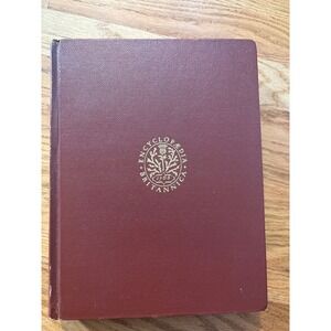 Encyclopaedia Britannica Book set Gunnery to Hydroxylamine Burgundy Good